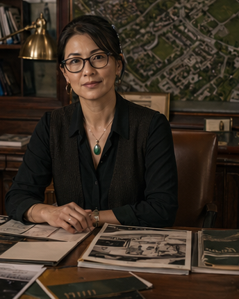 Professor Mei Lin, Independent Practicum instructor.
