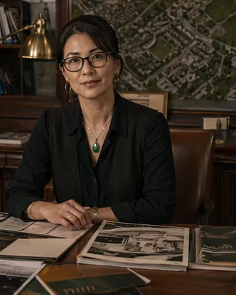 Professor Mei Lin, Independent Practicum faculty portrait.