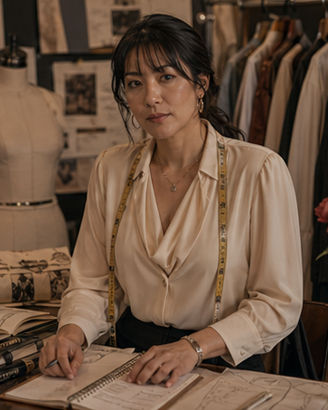 Professor Reina Kuroda, Feminine Aesthetic Blending instructor.
